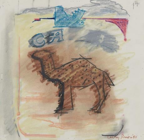 LARRY RIVERS Cream Camel