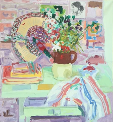 Nell Blaine Still Life for Frank, 1975
