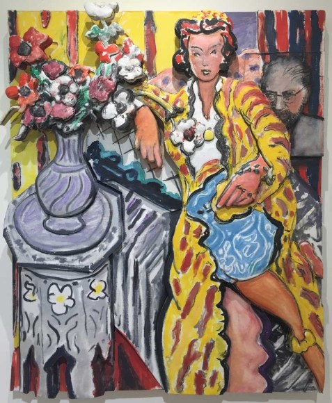 Woman Reclining in a Yellow Robe, 1997