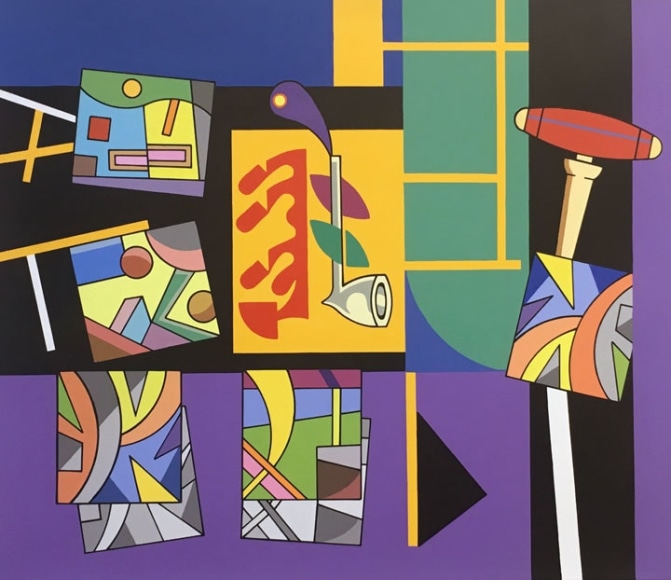 Trevor Winkfield The Studio, 2015