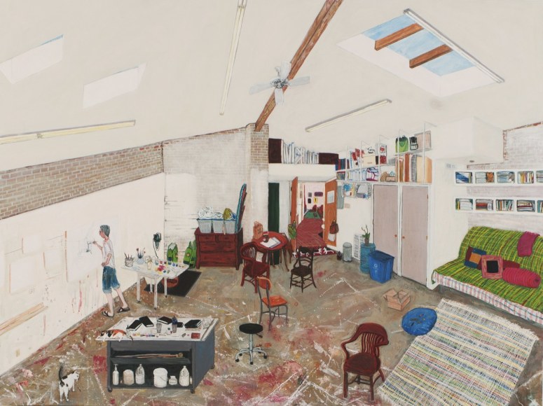 Sarah McEneaney Studio 2015, 2015