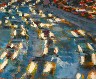 Rearview 2008 oil on linen