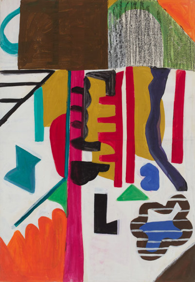 Shirley Jaffe, Untitled #63