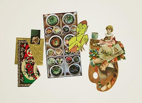 Palette 2011 collage, digitized print