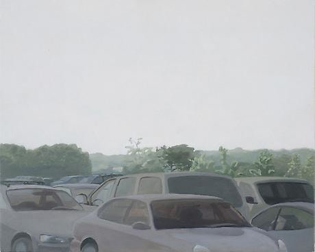 Surge 2007 oil on museum board mounted on panel