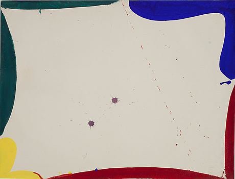 Untitled 1966 acrylic on paper