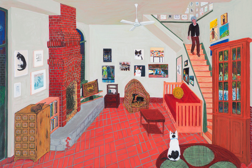Sarah McEneaney Home 2017, 2017