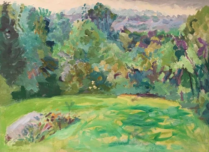 Nell Blaine Summer, Quaker Hill, 1969