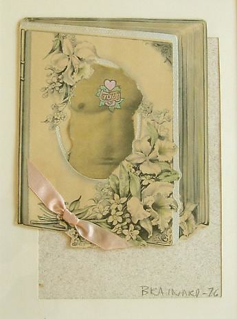 You 1976 cut paper, gouache