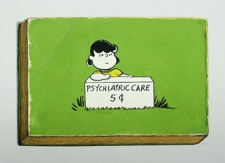 Backstory 2015 mixed media on paper