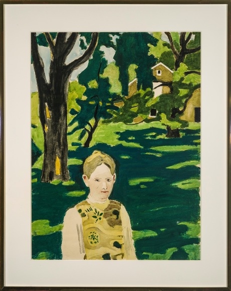 Fairfield Porter, Under the Elm, c. 1971