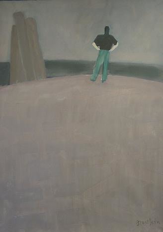 Daniel Brustlein Homme devant la mer