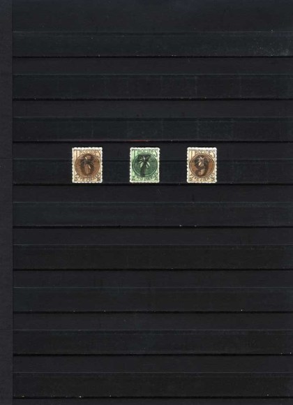 Iles Tropides. 1932. Snjets divers, avec carte., (1972)