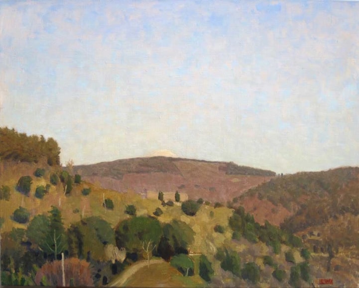 Clear Winter Morning, Cortona , 2015