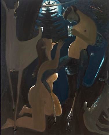 Syrinx 2013 oil on canvas