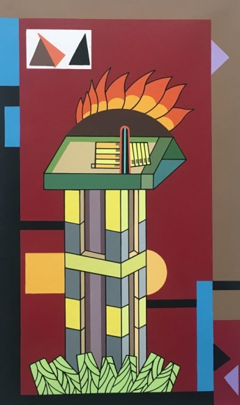 Trevor Winkfield The Sundial, 2017