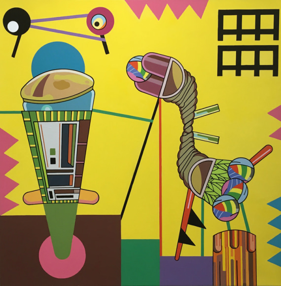 Trevor Winkfield St. George and the Dragon, 2017