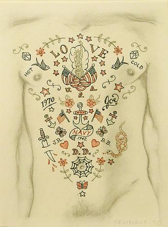 JOE BRAINARD Untitled (Love)