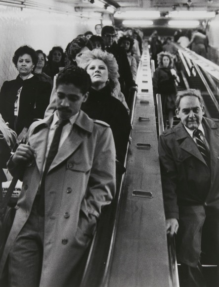 Rudy Burckhardt 5:15pm 53rd and 5th Avenue, New York, 1983