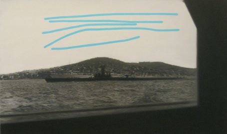 Jen Mazza Denizalti ve Savarona, No. 2 (submarine with lines), 2015