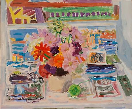 Flowers and Postcards