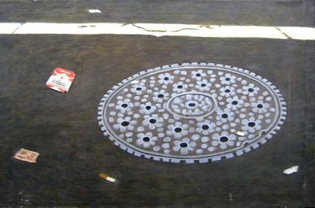 Marlboro 1970 oil on linen