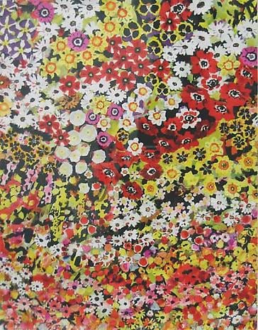 JOE BRAINARD Untitled (Pansies II)