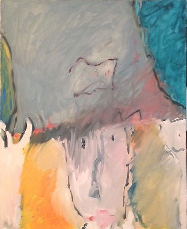 Self Portrait Painted at the Height of My Neralgia Pain &#039;86