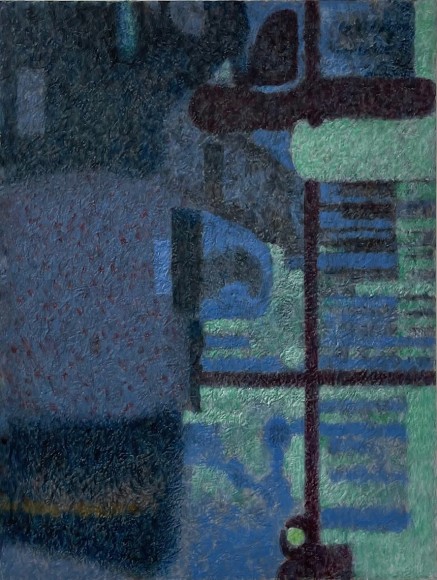 John McDevitt King,&nbsp;After Afternoon, 2024, Encaustic on Wood Panel, 48&quot; x 36&quot; at Anita Rogers Gallery