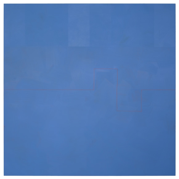 Jan Cunningham, Regard, 2018, Oil on linen, 60" x 60"