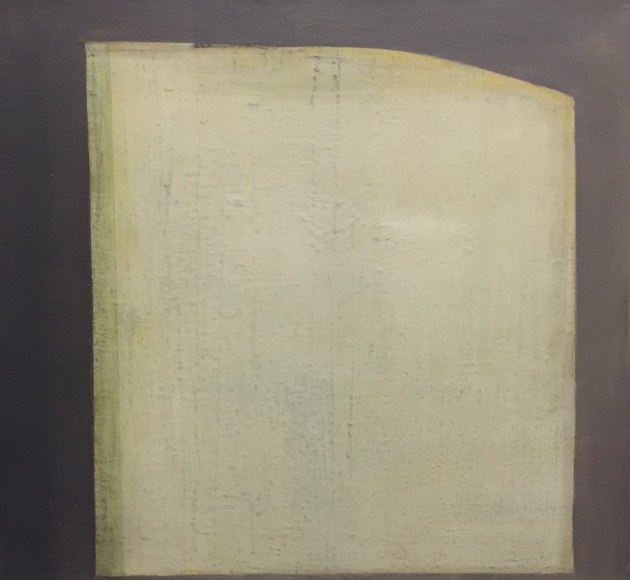 Kazimira Rachfal, 'climbing the bronze sky', 2016, Oil on canvas, 26&quot; x 28.25&quot;at Anita Rogers Gallery