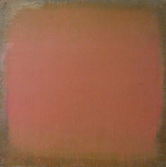 John Ashworth. Untitled. 2015-17. Acrylic on paper mounted on panel. 18&quot; x 18&quot; at Anita Rogers Gallery