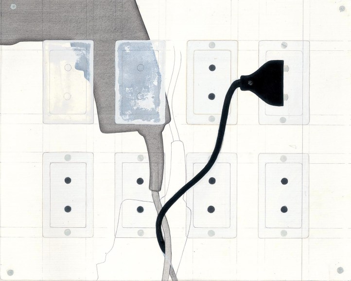 Mahreen Zuberi, Doing Krishna, 2006, Gouache on wasli, 10&quot; x 13&quot;