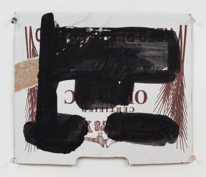 Virva Hinnemo, The Diver, 2016, Acrylic on cardboard,&nbsp;10 1/8&quot; x 11 7/8&quot; at Anita Rogers Gallery