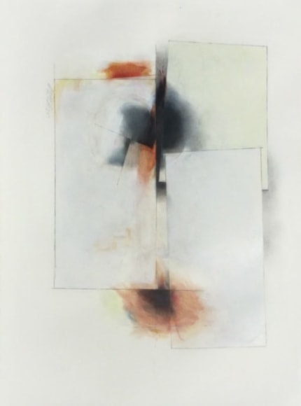 Gloria Ortiz-Hernández, Outbreak #2, 2018, Pencil on Fabriano paper, 29 3/4" x 22" at Anita Rogers Gallery