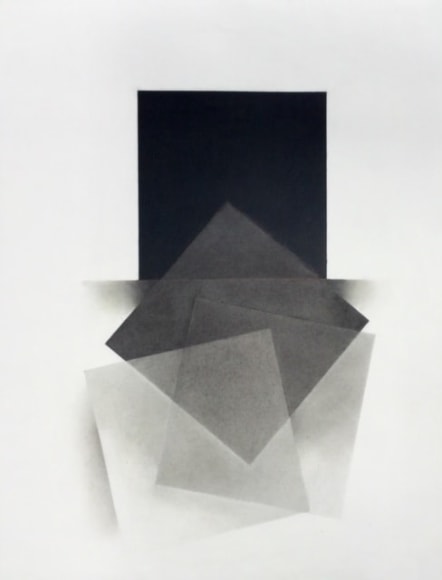 Gloria Ortiz-Hernández, Cut Loose #1, 2017, #2 pencil on Fabriano paper, 30" x 22" at Anita Rogers Gallery