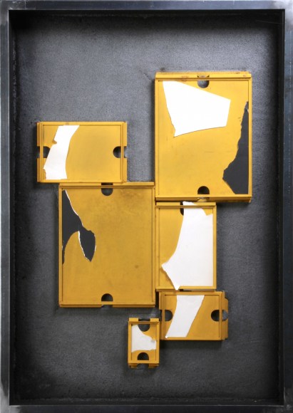 Hans Neleman, Alongside Existing Thought, 2016, Mixed media, 24&quot; x 34&quot; x 4&quot;