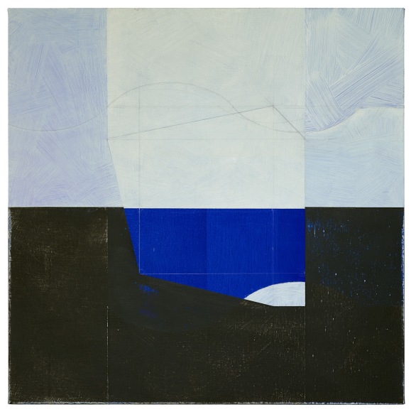 Jan Cunningham, Arabesque Painting XII, 2017, Oil on linen, 27&quot; x 27&quot;