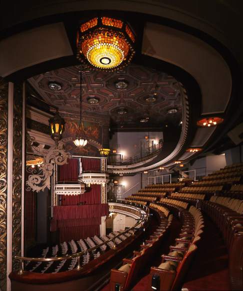 Balcony Interior Shot of The Belasco Theatre