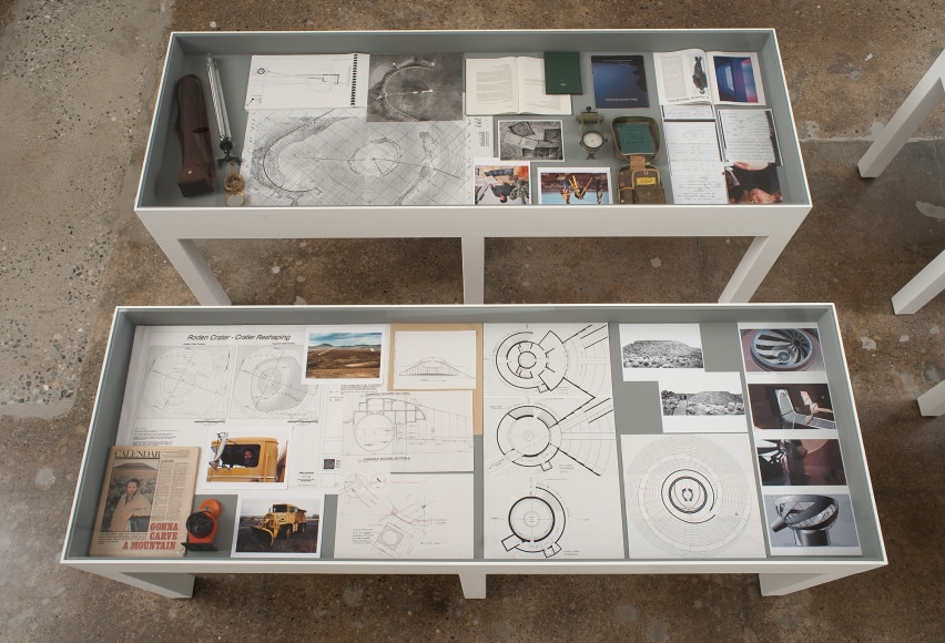 Installation view of &quot;James Turrell: Sooner Than Later, Roden Crater&quot; curated by Richard Andrews at Kayne Griffin Corcoran, Los Angeles