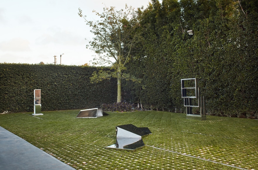 Installation view of &quot;Beverly Pepper: Selected Works 1968 - 2015&quot; at Kayne Griffin Corcoran, Los Angeles.