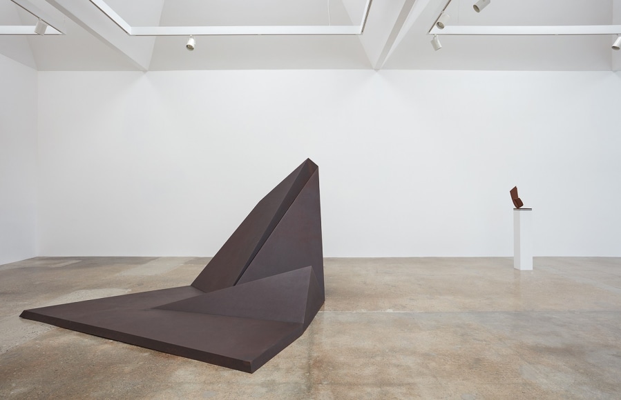 Installation view of &quot;Beverly Pepper: Selected Works 1968 - 2015&quot; at Kayne Griffin Corcoran, Los Angeles.