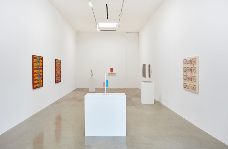 Installation view of &quot;Tatsuo Kawaguchi: Early Work 1964-1975&quot; from Kayne Griffin Corcoran, Los Angeles