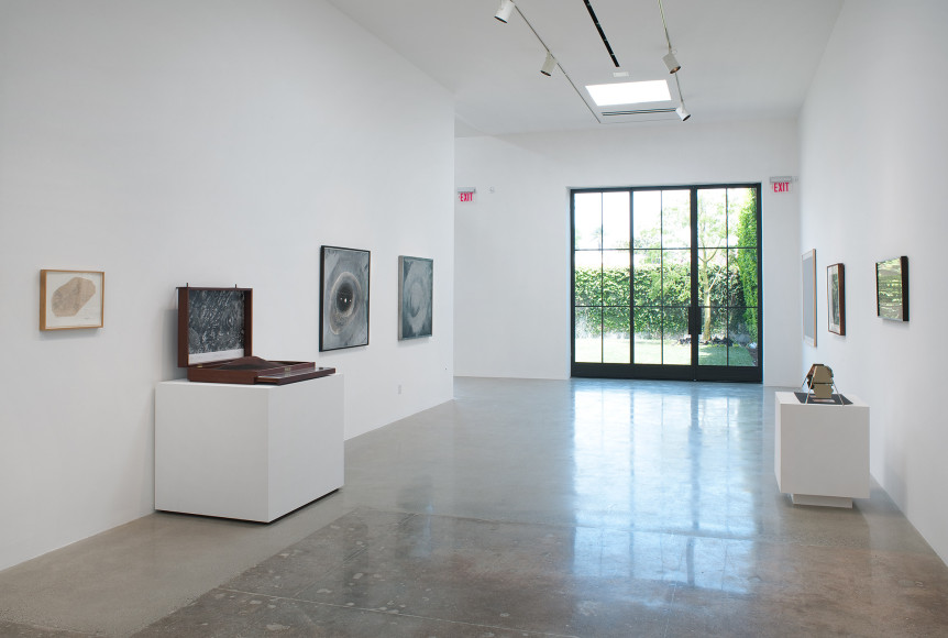 Installation view of &quot;James Turrell: Sooner Than Later, Roden Crater&quot; curated by Richard Andrews at Kayne Griffin Corcoran, Los Angeles