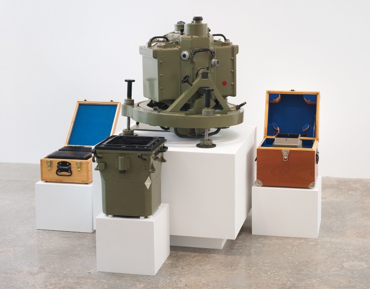 Installation view of &quot;James Turrell: Sooner Than Later, Roden Crater&quot; curated by Richard Andrews at Kayne Griffin Corcoran, Los Angeles