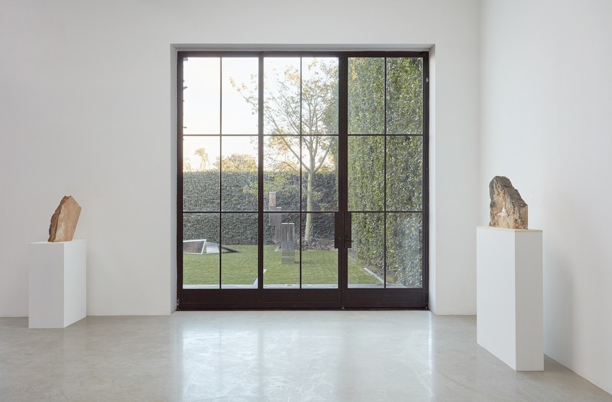 Installation view of &quot;Beverly Pepper: Selected Works 1968 - 2015&quot; at Kayne Griffin Corcoran, Los Angeles.