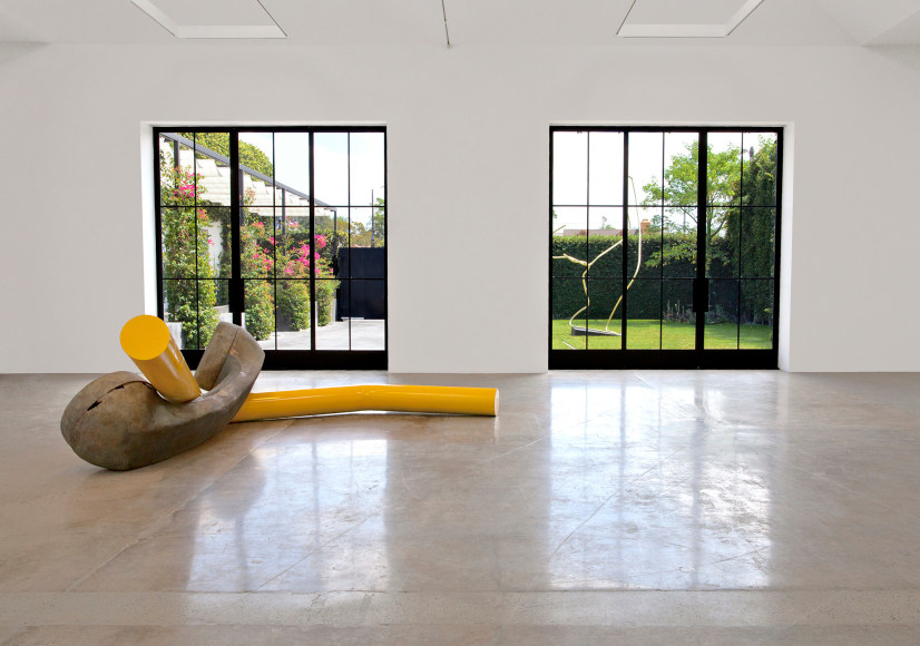 Installation view of Mark Handforth at Kayne Griffin Corcoran, Los Angeles