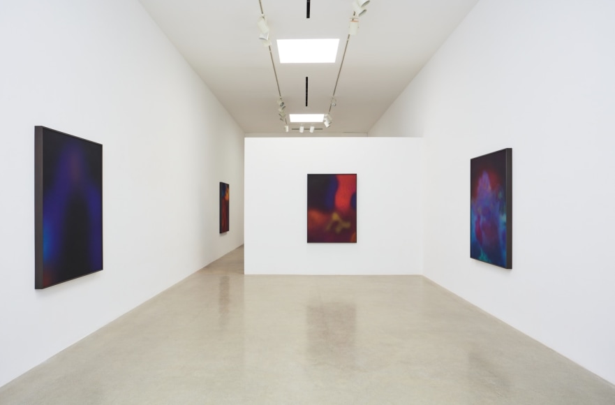 Installation view of &quot;Rosha Yaghmai: Afterimages,&quot; 2021, at Kayne Griffin, Los Angeles