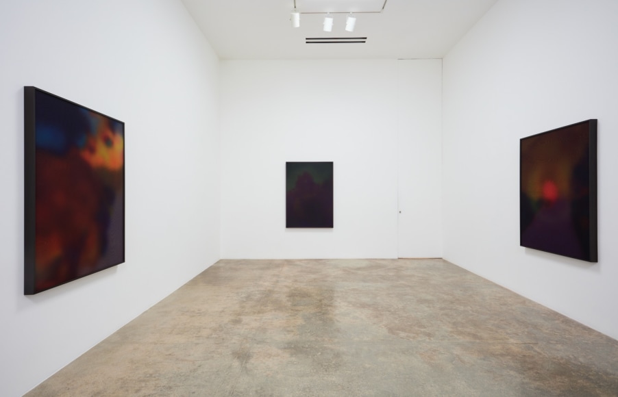 Installation view of &quot;Rosha Yaghmai: Afterimages,&quot; 2021, at Kayne Griffin, Los Angeles