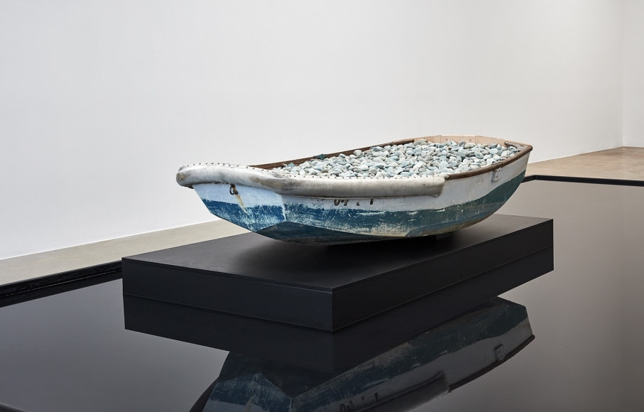 Installation view of &quot;Charles Harlan: Jon Boat&quot; at Kayne Griffin Corcoran, Los Angeles